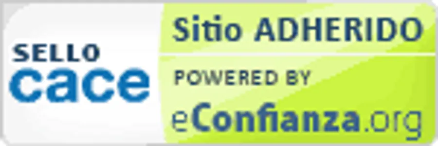 Sello CACE Sitio Adherido eConfianza per sicurezza online.